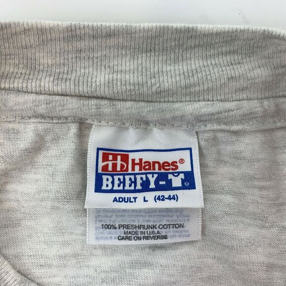 Vintage 90s USMC Marine Corps MC3 T Shirt Military MCLB Barstow USA Gray L Large - Picture 6 of 7